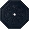 Ekena Millwork Spring Octagonal Medallion (Canopies up to 3"), 29 1/8"OD x 2 1/4"ID x 1 1/8"P, Midnight Dream CM30SPMDF - alternate 1